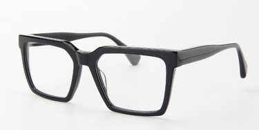 Men Urban Eyeglasses: Marves-  Black - SpecSMART Eye Clinic (Diagonal View)